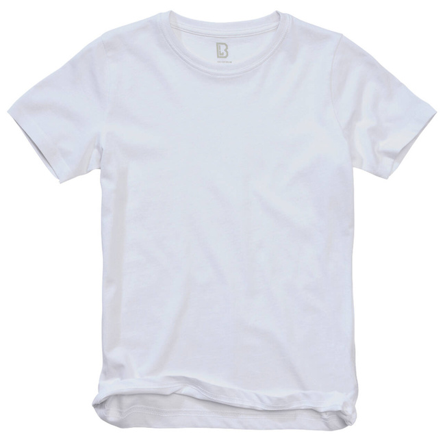 KIDS COTTON T-SHIRT - WHITE - BRANDID