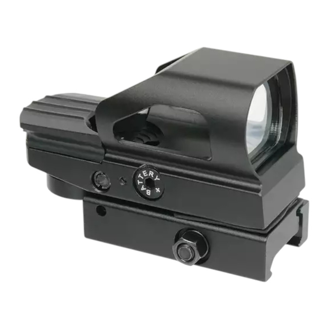 DISPOZITIV TACTIC DE REGLARE A LUMINOZITATII - QD 4 RETICUL REFLEX SIGHT MOD.3 - NEGRU - PCS