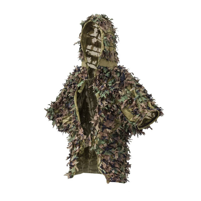 COSTUM DE CAMUFLAJ - "LEAF GHILLIE SET®" - 2 PIESE - Helikon-Tex - US WOODLAND