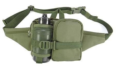 DRINK BOTTLE WAIST BAG 0.5 LTR. OLIVE 