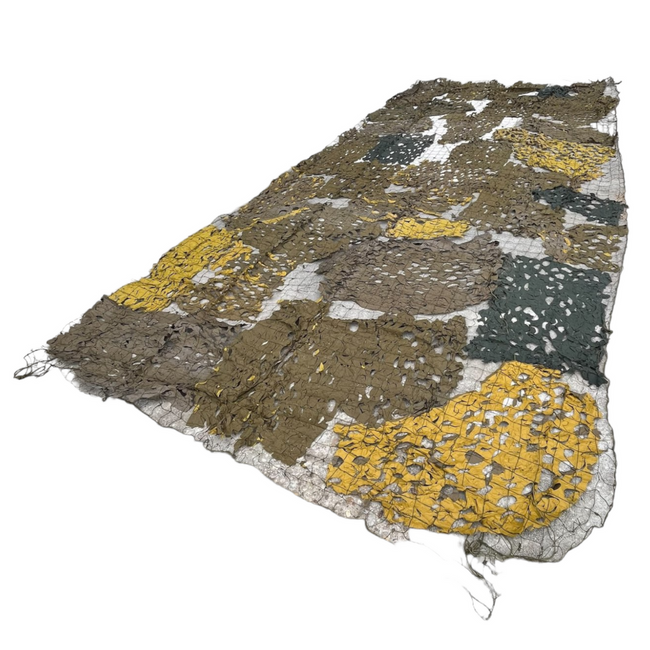 CAMOUFLAGE NET - ROMANIAN ARMY MILITARY SURPLUS - FOREST CAMOUFLAGE - 3x6 M