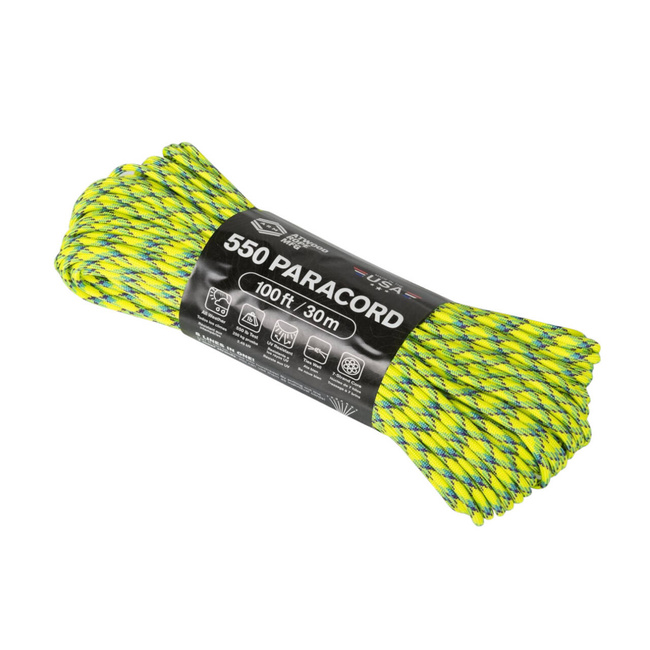 FUNIE, SFOARA PARACORD DIN NAILON - 550 LBS. - 33 M/100 FT. - Helikon-Tex - XANTHORIA