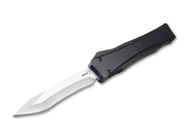 CUȚIT DE BUZUNAR FALCON D2 2.0 - NEGRU - BOKER PLUS