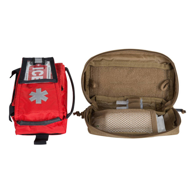 SET POUCH SI INSERTIE PENTRU TRUSA DE PRIM AJUTOR - MODULAR INDIVIDUAL MED KIT - Helikon-Tex - NEGRU