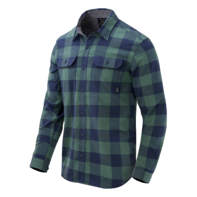 CAMASA GREYMAN - MOSS GREEN CHECKERED - HELIKON  