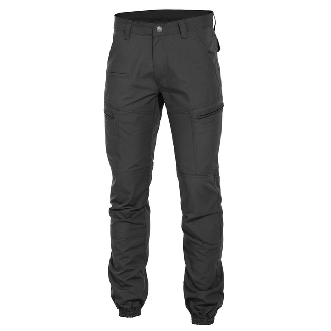 RIP-STOP PANTS - "YPERO" - PENTAGON® - BLACK - LENGTH 30″