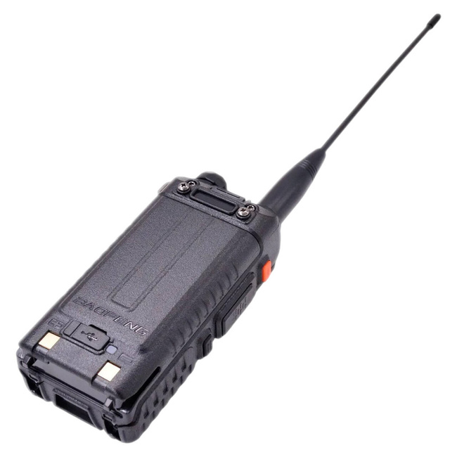 Tri-band radio Baofeng UV-5RM 8W with USB-C