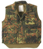 US ARMY FLECKTARN CAMO COMMANDO RANGER VEST LINED IMPORT