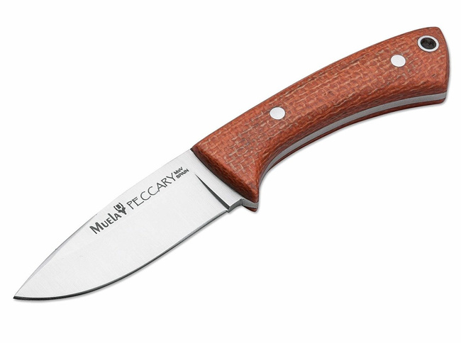 Muela Peccary Orange knife