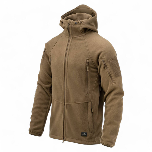 JACHETA USOARA DIN FLEECE HYBRID - PATRIOT MK2 - HELIKON-TEX - COYOTE