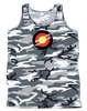 URBAN CAMO TANK TOP W/ ´EAGLE´ BADGE