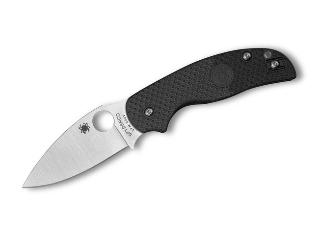 CUTIT DE BUZUNAR Sage 5 Lightweight FRN Black PlainEdge - SPYDEREDGE