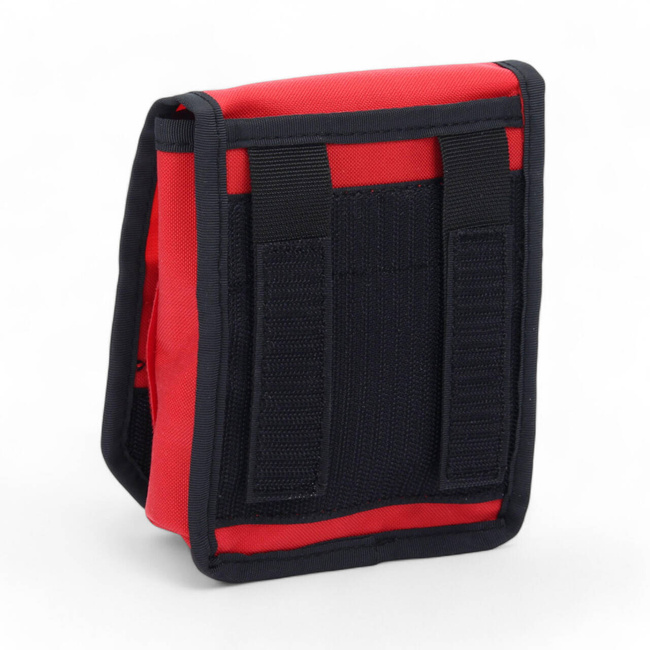 POUCH PENTRU USTENSILE DE SCRIS - DIN A6 - VELCRO HIGH-VIS - ROSU - ZENTAURON