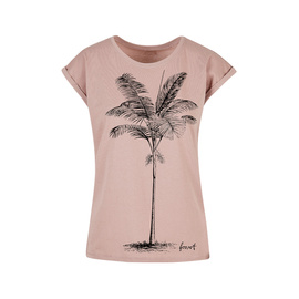 TRICOU PENTRU FEMEI - FORVERT PRINT - DUSKROSE - FONTANA - BRANDIT