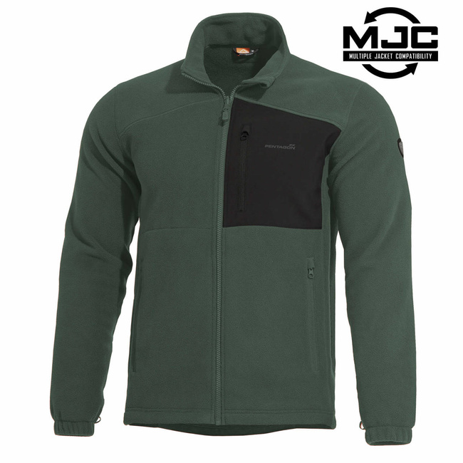 JACHETA FLEECE CU FERMOAR - ATHOS 2.0 - PENTAGON® - VERDE ÎNCHIS