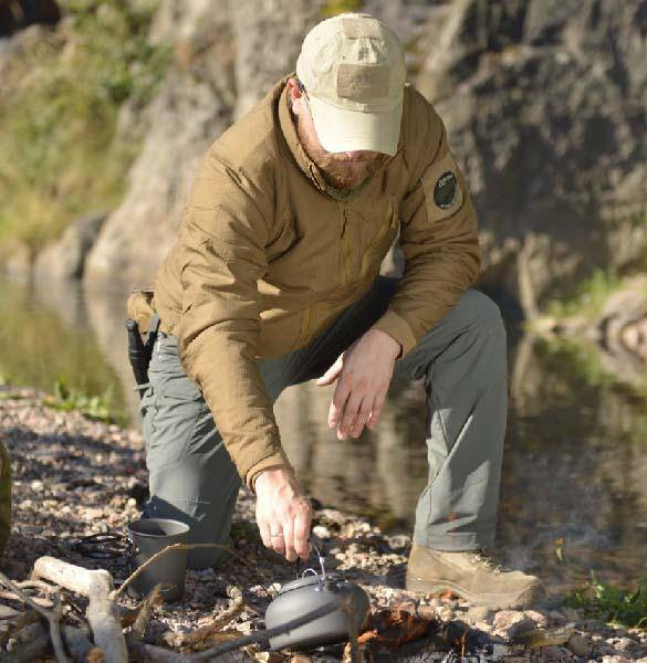 WOLFHOUND JACKET - CLIMASHIELD® APEX™ INSULATION - Helikon-Tex® - SHADOW GREY