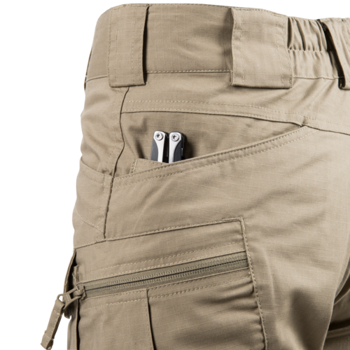 PANTALONI TACTICI PENTRU FEMEI - UTP Resized - POLIBUMBAC RIPSTOP - Helikon-Tex - VERDE OD - LUNGIME 34″