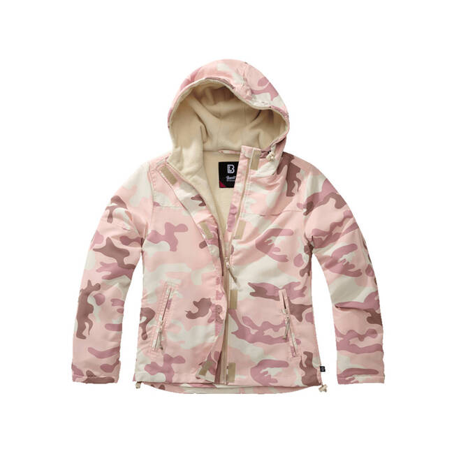  JACHETA DAMA - FRONTZIP WINDBREAKER -  CANDY CAMO - BRANDIT