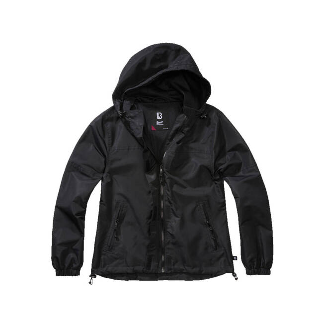  JACHETA DE VARA DAMA - FRONTZIP WINDBREAKER - NEAGRA - BRANDIT