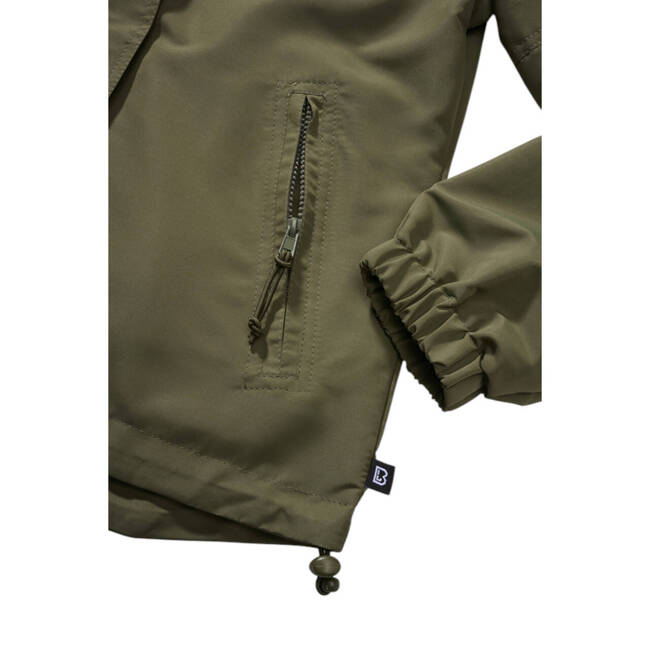  JACHETA DE VARA DAMA - FRONTZIP WINDBREAKER - OLIVE - BRANDIT