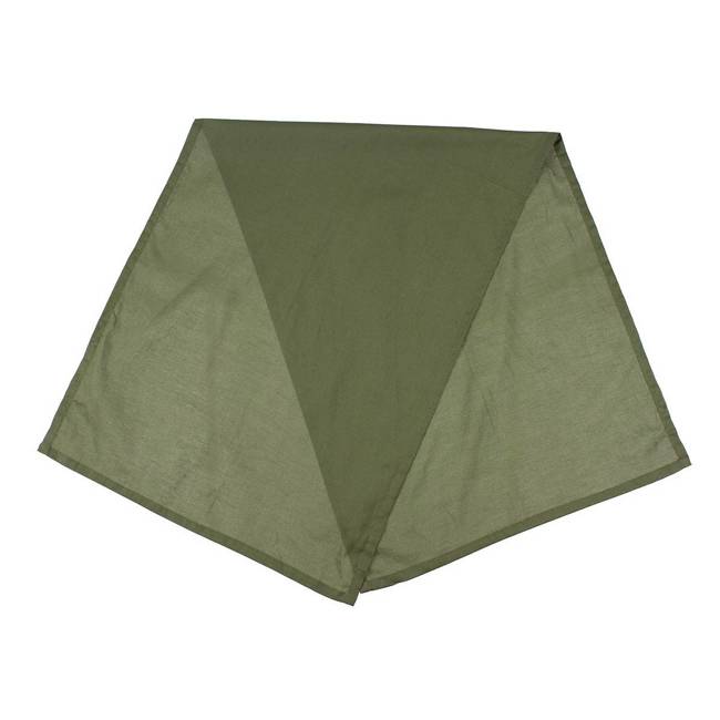 BANDANA, ESARFA PENTRU DEȘERT - 105 x 40 CM - VERDE OD - SURPLUS MILITAR BRITANIC - CA NOUĂ