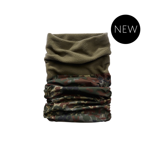 BANDANA MULTIFUNCTIONALA - FLEECE - FLECKTARN CAMO - BRANDIT