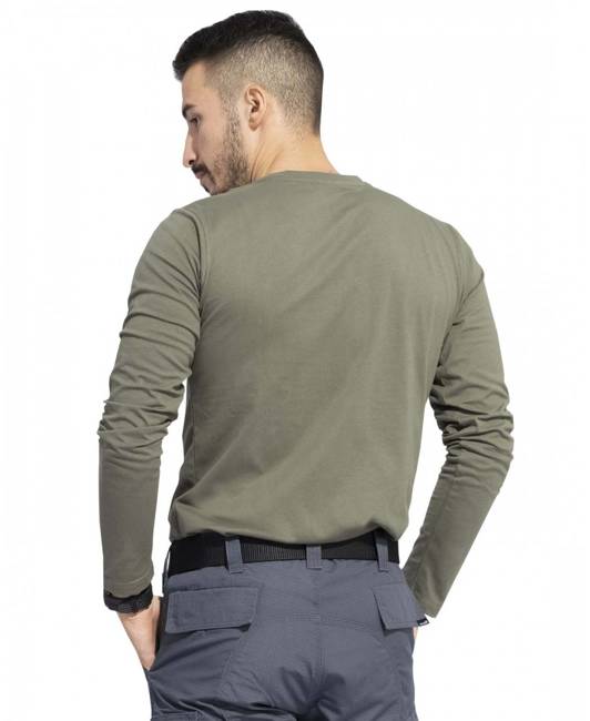 BLUZA CU MANECA LUNGA - "AGERON" 2.0  - PENTAGON® - ALBASTRU CARBUNE