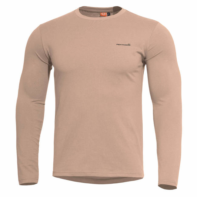 BLUZĂ CU MÂNECĂ LUNGĂ - "AGERON" 2.0  - PENTAGON® - KHAKI