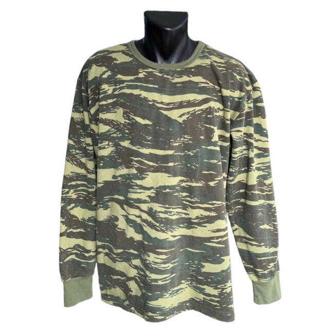 BLUZA CU MANECA LUNGA - CAMUFLAJ LIZARD - SURPLUS MILITAR GRECESC - UZATA