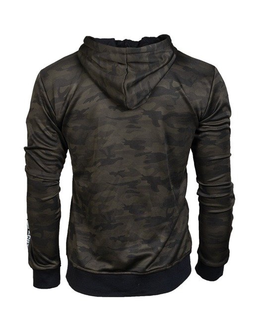 BLUZA DE TRENING, HANORAC CU FERMOAR - Mil-Tec - CAMUFLAJ WOODLAND