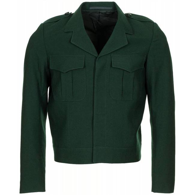 BLUZON CU NASTURI - VERDE - SURPLUS MILITAR BELGIAN - CA NOU