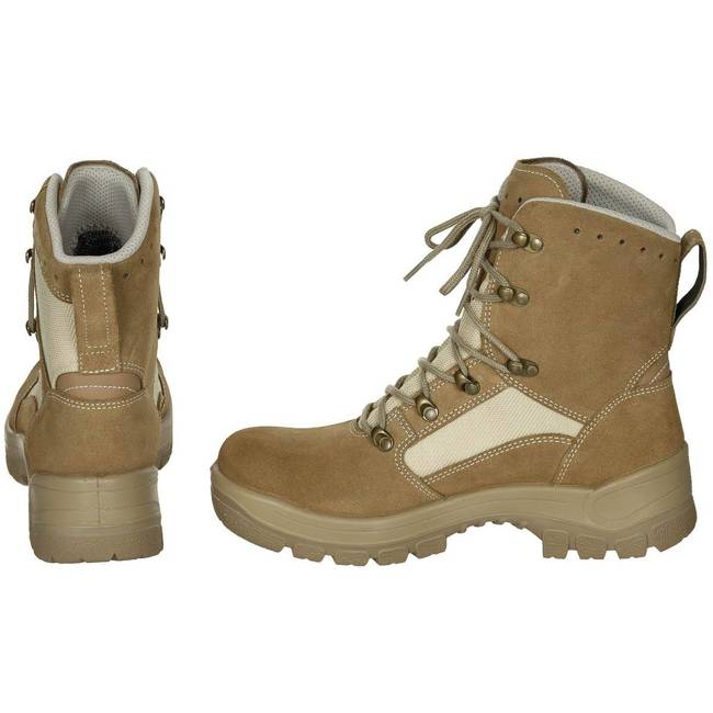 BOCANCI COMBAT "HAIX" - KHAKI - SURPLUS MILITAR GERMAN - CA NOI