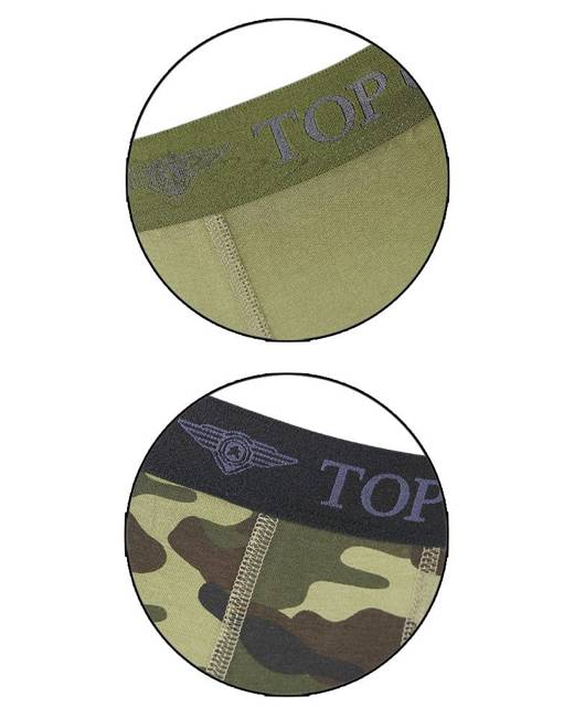 BOXERI "TOP GUN" - OD/CAMO - MIL-TEC (2/PACK)