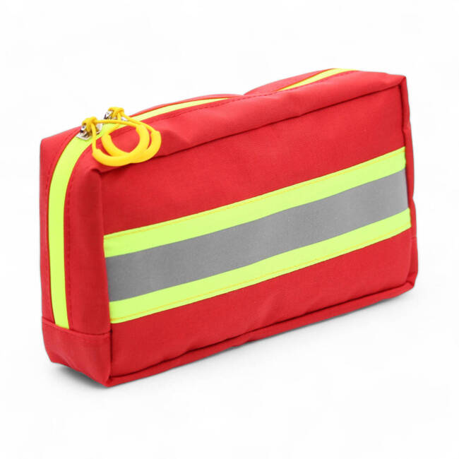 BUZUNAR MULTIFUNCTIONAL CU BANDA REFLECTORIZANTA -VULCAN MINIMAL HIGH-VIS - ROSU - ZENTAURON