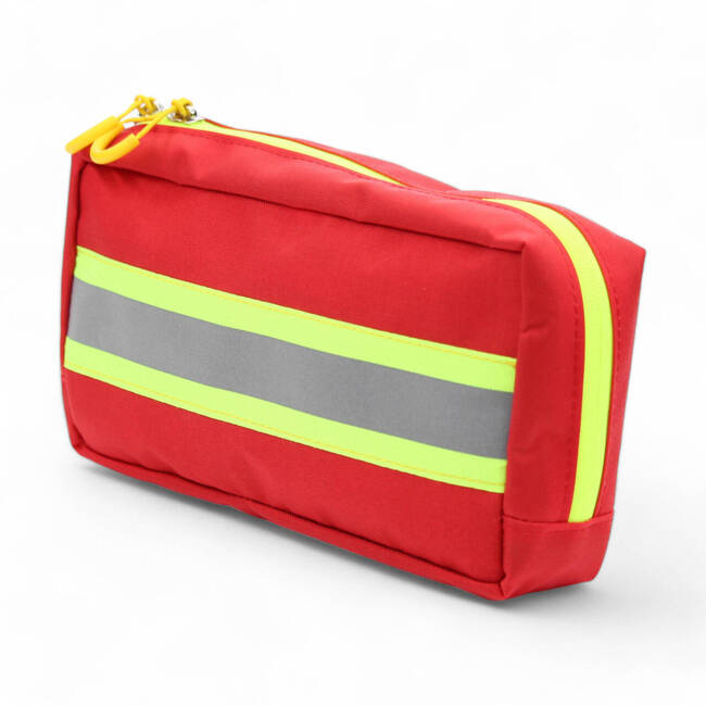 BUZUNAR MULTIFUNCTIONAL CU BANDA REFLECTORIZANTA -VULCAN MINIMAL HIGH-VIS - ROSU - ZENTAURON