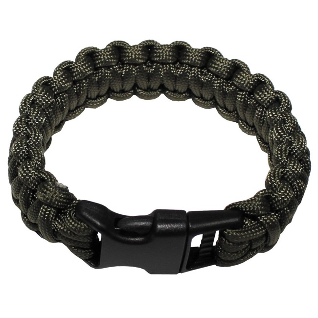 Bratara, curea, paracord, verde, mare 