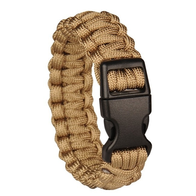 Bratara paracord - Coyote - 20cm - M-Tramp