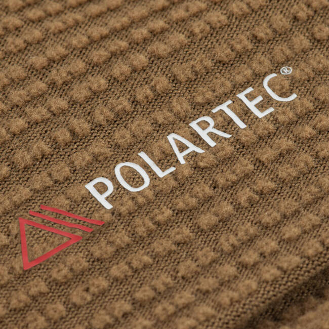 CACIULA  WATCH DE PURTAT SUB CASCA DE PROTECTIE - POLARTEC - COYOTE - M-TAC