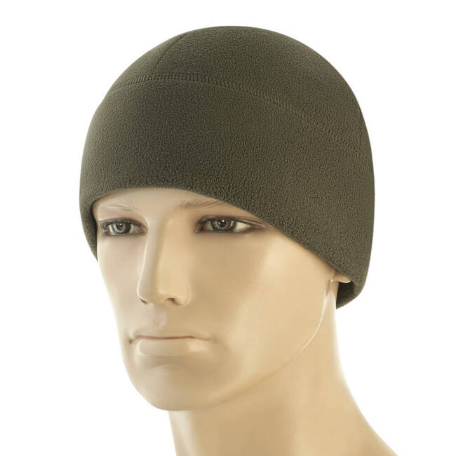 CACIULA WATCH DIN FLEECE - ELITE BEANIE HAT (320g/m ) CU SLIMTEX  - DARK OLIVE - M-TAC