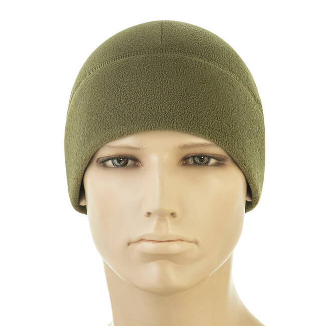 CACIULA WATCH DIN FLEECE - ELITE BEANIE HAT (320g/m ) CU SLIMTEX  - TAN - M-TAC