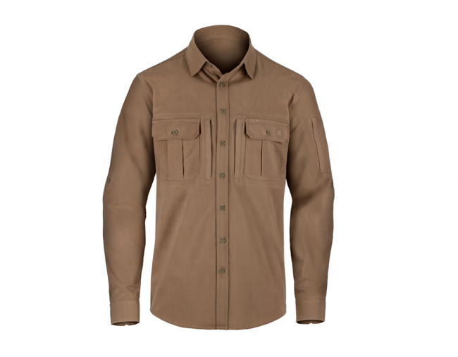 CĂMAȘĂ CU NASTURI PICEA LS - CLAWGEAR® - KHAKI