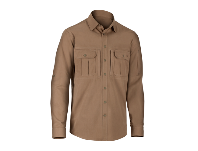 CĂMAȘĂ CU NASTURI PICEA LS - CLAWGEAR® - KHAKI