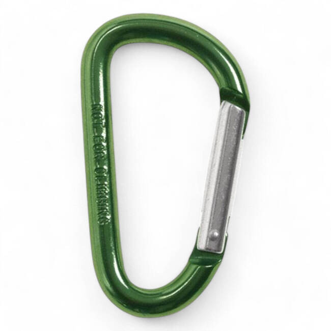 CARABINA, CARABINIERA, AGATATOARE, BRELOC 7 CM - VERDE OD