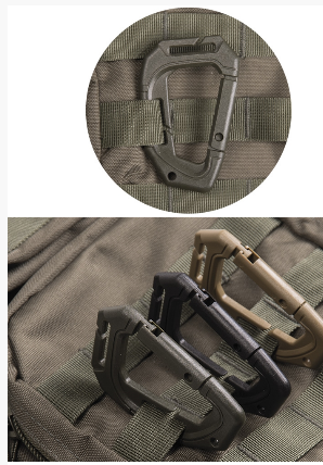 CARABINE TACTICE MOLLE - SET 2 BUCĂȚI - Mil-Tec® - OD