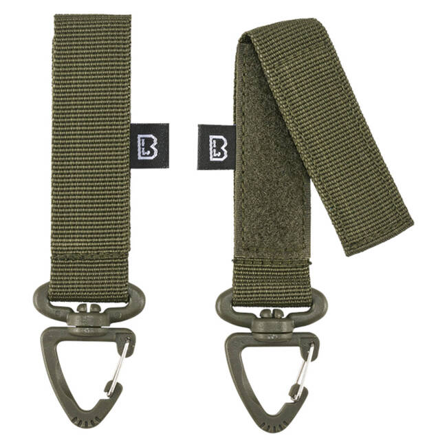 CARABINIERA PENTRU CENTURA CU BUCLA - MOLLE - 2 BUC - OLIVE - BRANDIT