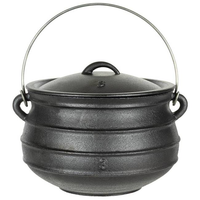 CEAUN DIN FONTĂ - 7 L - NEGRU - FOX® Outdoor