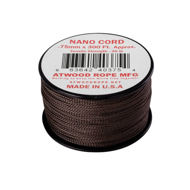 CORDON, SFOARA NANO DIN NAILON - 36 LBS./ 17 KG - 91 M/300 FT. - HELIKON-TEX - MARO U.S.