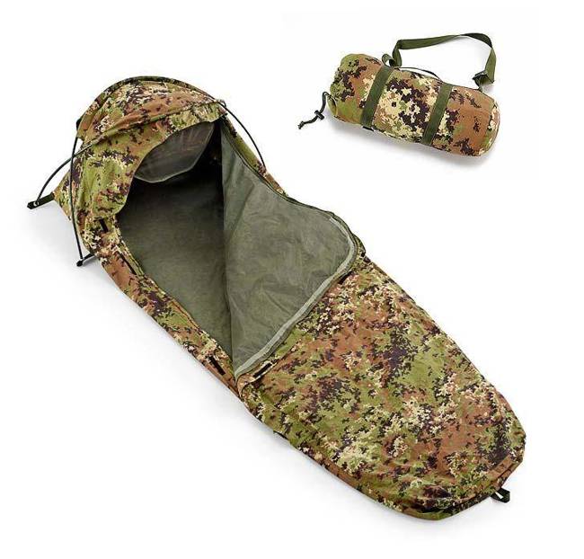 CORT BIVI + SAC DE DORMIT - ITALIAN CAMO - DEFCON5