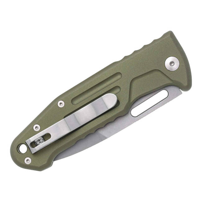 CUTIT AUTOMAT NEW SMARTY SPEARPOINT OD GREEN - FOX KNIVES