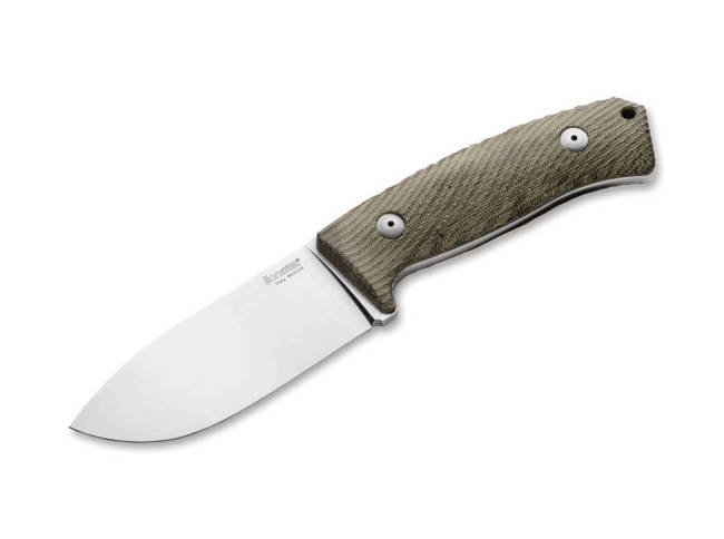 CUTIT CU LAMA FIXA M3 MICARTA VERDE - LIONSTEEL